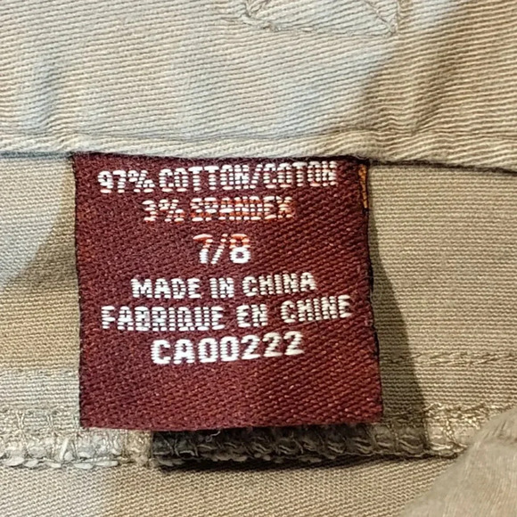 Nevada Women's Brown Cargo Capris in  Size 7/8 - Picture 9 of 14